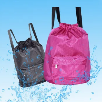 

Drawstring Bag Wet and Dry Separation Bag for Men and Women Outdoor Swimming Waterproof Sports Backpack Drawstring Pocket