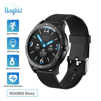 

Rogbid Elves Full Touch Smart Watch Men Women Sports Clock Waterproof Watch Sleep Heart Rate Monitor Smartwatch for IOS Android
