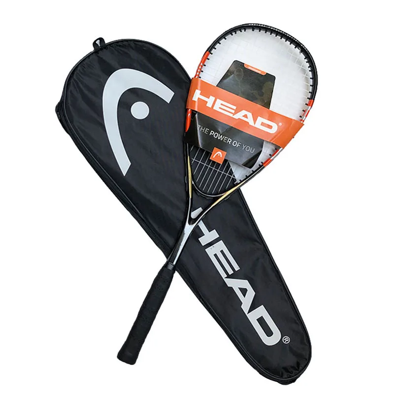 

HEAD Squash Racket Light Carbon Speed Ball Racket With Carry Bag Sports Training