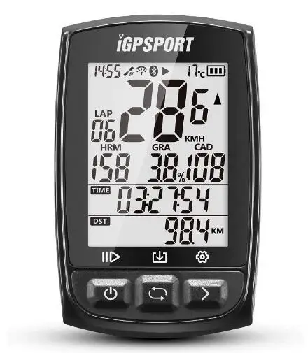 

2 Pcs IGPSPORT GPS Bike Computer Big Screen with ANT+ Function iGS50E Wireless Cycle Computer Waterproof