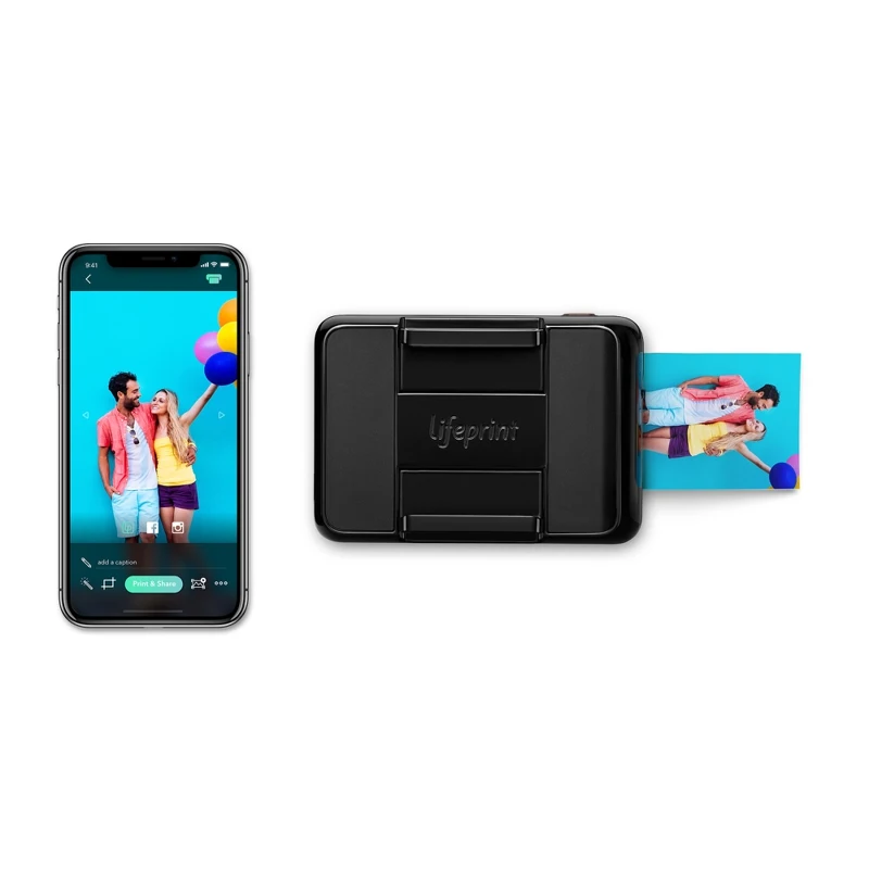 Портативный фото-принтер Lifeprint Instant Print Camera LP003 для iPhone