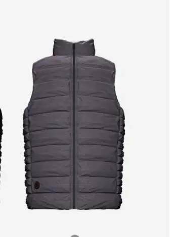 Male gray XXL xiaomi Графен умный терморегулирующий жилет 4 скорости контроль 90 белый гусиный пух мужской и женский жилет - Цвет: Male gray XXL