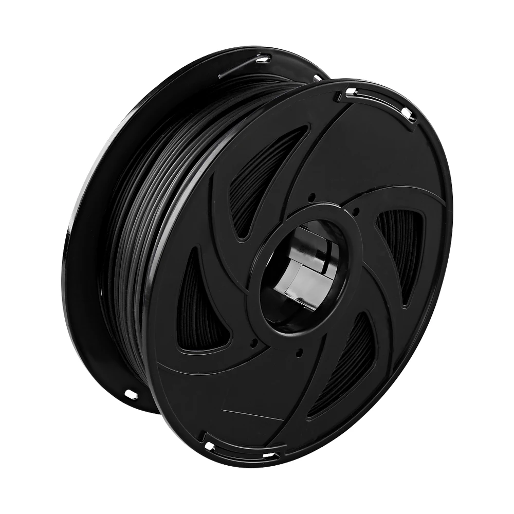 XVICO PLA Филамент 1,75 мм расходные материалы для 3D-принтеров, катушка 1 кг(0,02 фунтов), точность измерения+/-мм, подходит для большинства принтеров - Цвет: Black
