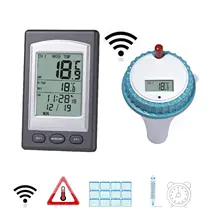 Floating-Thermometer Alarm Water-Temperature-Meter Hot-Tub Swim Spa Home Wireless Clock-40--60c