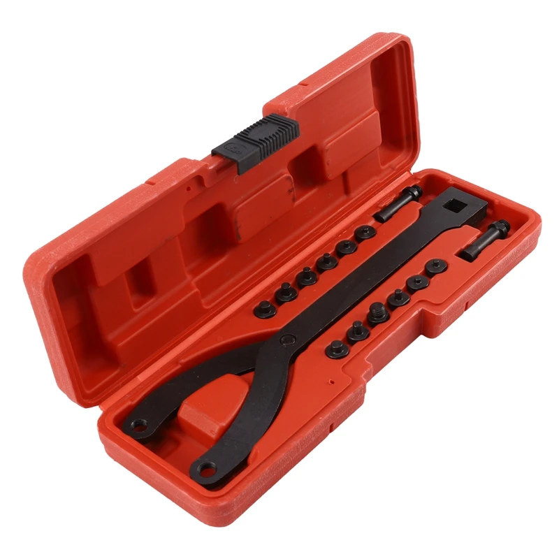  1/2 Inch Dr Adjustable Variable Pin Spanner Wrench Tool Pulley Puller Remover