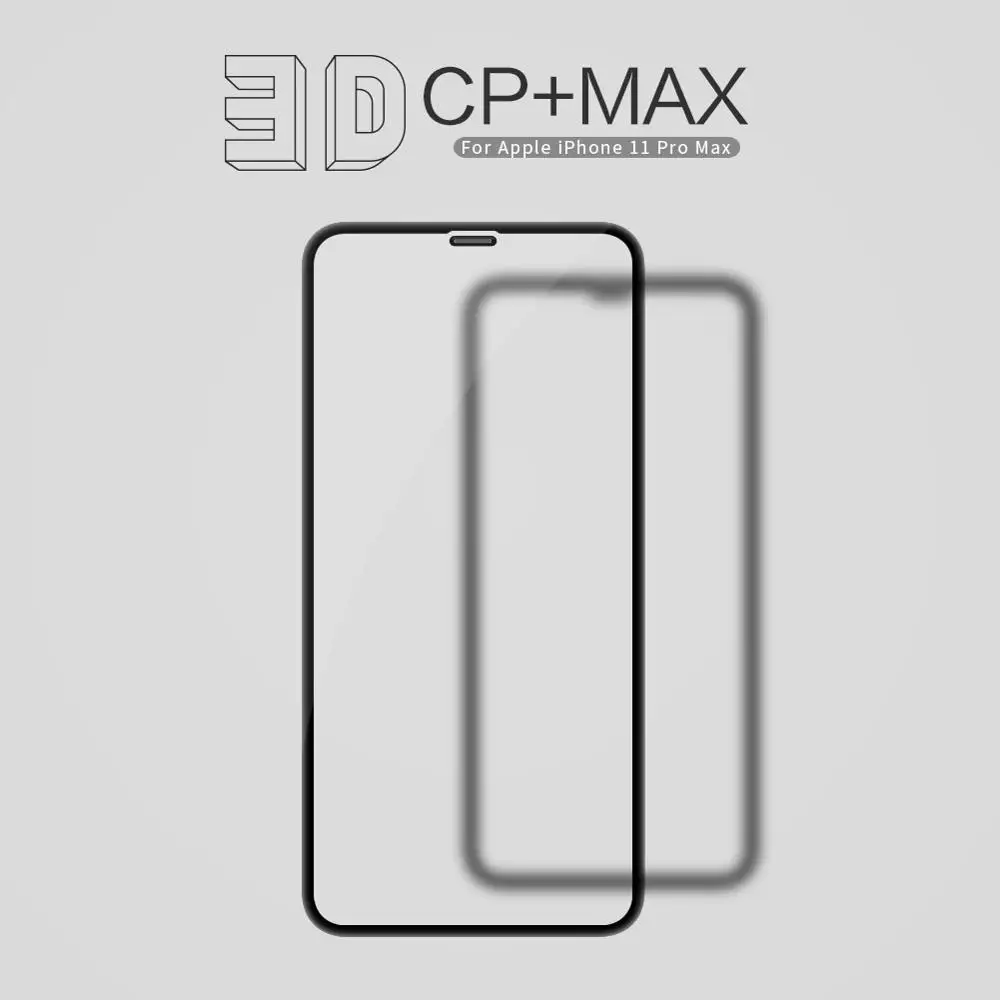 

3D curved full Tempered Glass For Iphone 6 6s 7 8 Plus X XS XR 11 pro max Glass Nillkin CP+MAX Screen Protector Protective Film