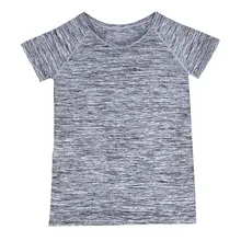 Быстросохнущая Профессиональный Для женщин Спортивная футболка для занятий йогой Фитнес для бега, спортзала пот дышащие упражнения топы с короткими рукавами