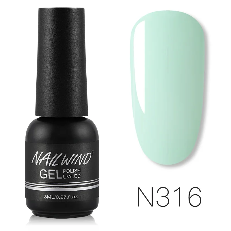 RE11-N316 NAILWIND, 8 мл, набор гель-лаков для ногтей, все для маникюра, УФ-светодиодный полуперманентный Hybird лак, отмачиваемый, для дизайна ногтей, УФ-гель для ногтей - Цвет: RE11-N316