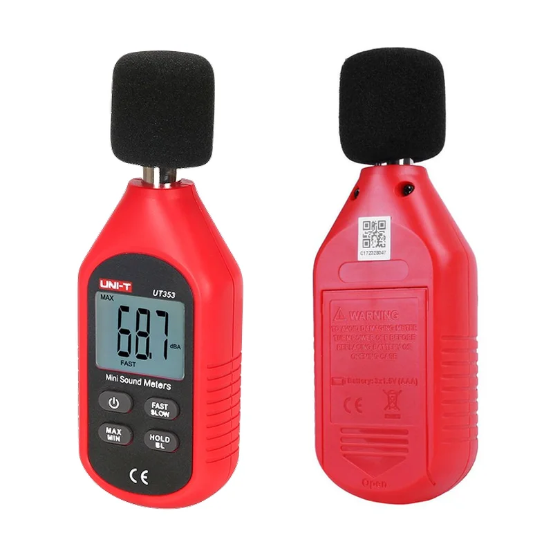 PJLSW Decibel Meter,Digital LCD Backlight Display Sound Level Meter