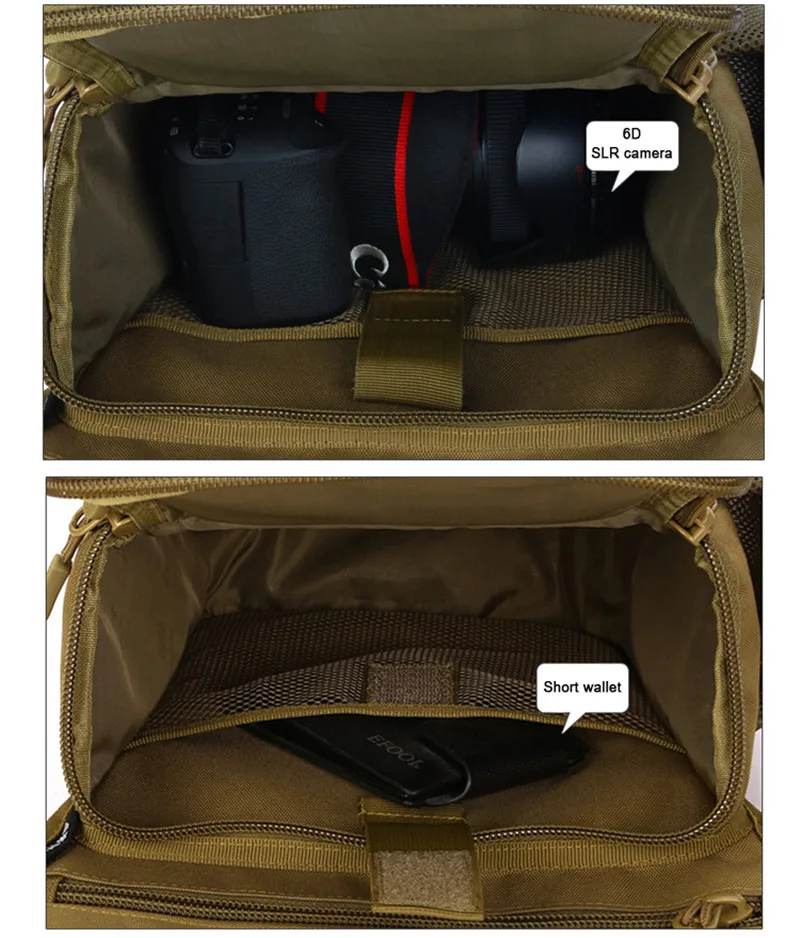 Военная Мужская сумка на плечо для путешествий DSLR камера сумка через плечо модная нейлоновая Водонепроницаемая походная спортивная сумка через плечо мужские сумки через плечо