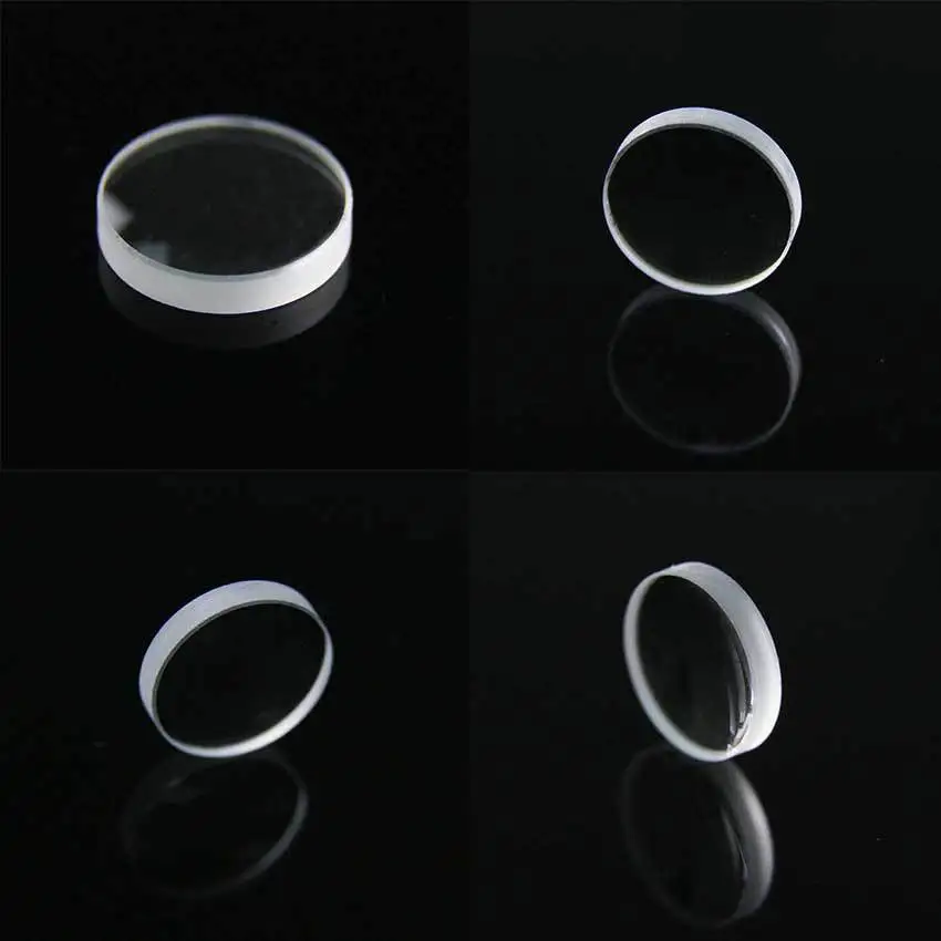 

Optical focusing flat convex lens UV fused quartz 12.7mm radius of curvature 26.06mmh-k9l