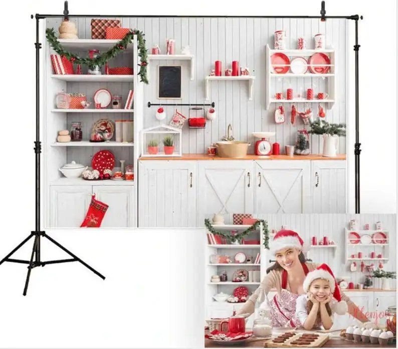 Huayi фон для фотографий Рождественская фоновая фотография Рождество