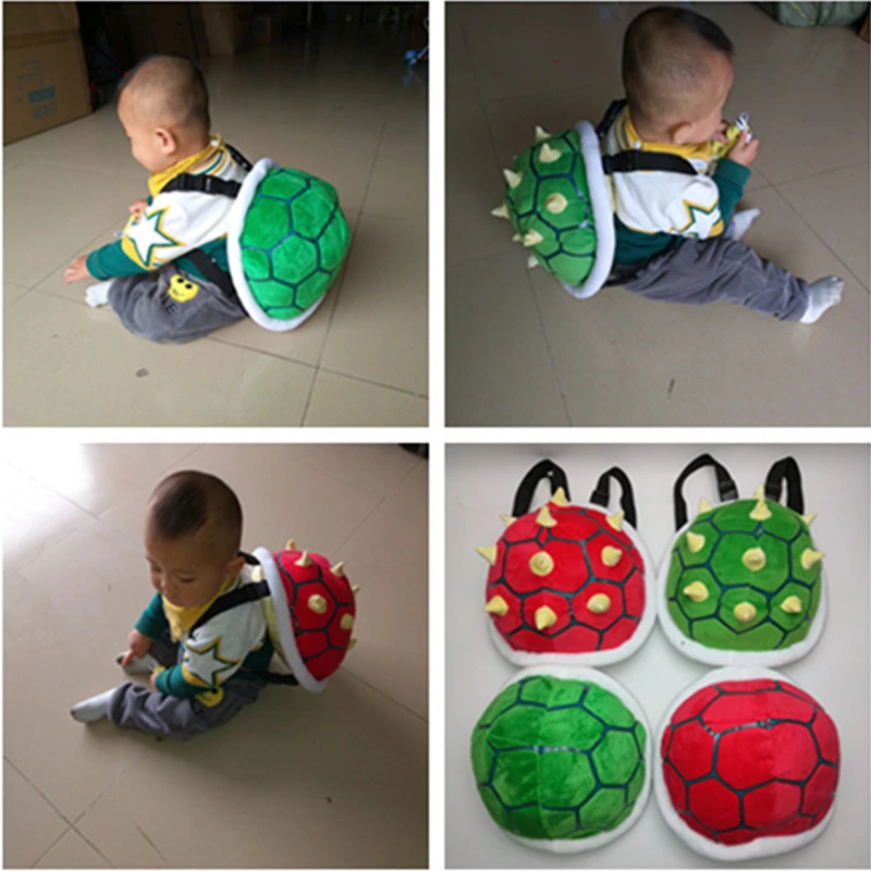 Зеленая красная черепаховая ракушка сумка для косплея кавайная эластичная лента