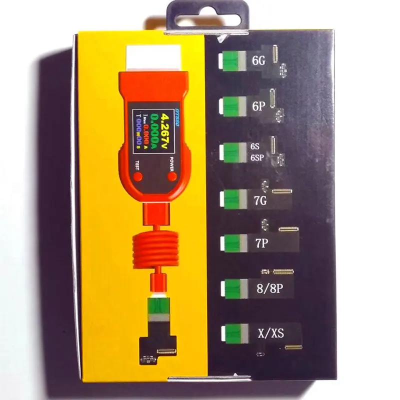 DT-880 Portable USB Mobile Phone Current Maintenance Analyzer Digital Tester Voltage Meter for iPhone 6/6P/6S/6SP/7/7P/8/8P/X/XS