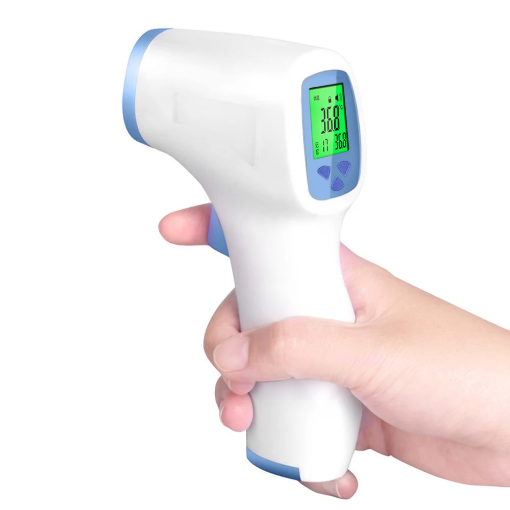 

Handheld Non-Contact Digital Ear Forehead Thermometer Meter Infrared Thermometer IR Laser Point Gun for Baby Adult