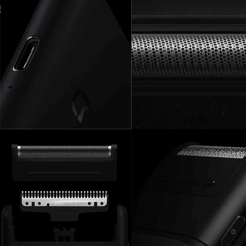 Xiaomi электробритва для мужчин, умная портативная мини бритва, полностью металлический триммер для тела, беспроводные бритвы для мужчин, s, для путешествий, Mijia