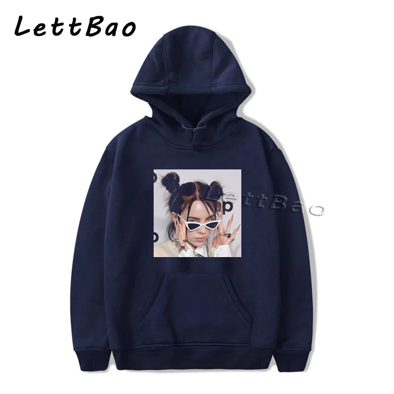 Billie Eilish толстовки Готическая уличная толстовка женская Bluzy Damskie Корейская толстовка Harajuku негабаритная Женская одежда в стиле хип-хоп
