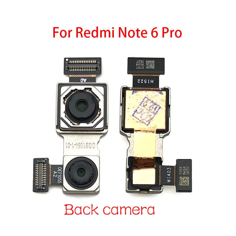 Модуль для задней камеры+ запасная фронтальная камера для Xiaomi Redmi Note 6 Pro