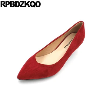 

black ladies low heels shoes thin scarpin new work kitten pumps 2019 cheap pointed toe leopard print red elegant suede cheetah