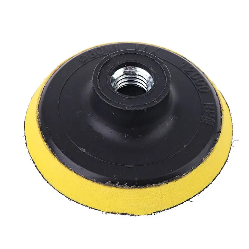 

16pcs Diamond Polishing Pads Kit 3 Inch 100mm Wet Polishing Grinding Discs Set for Granite Stone Concrete Marble 40JE