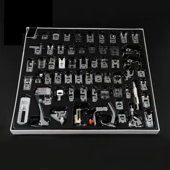 

Pulaqi Accessories Domestic Sewing Machine Presser Foot Braiding Blind Stitch Darning Presser Feet Kit Set for Brother Singer