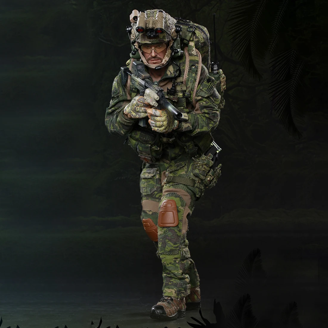 1/6 30 см модель солдата Реалистичная голова скульптура DIY подвижный Devgru джунгли обеззараживание Военная фигура