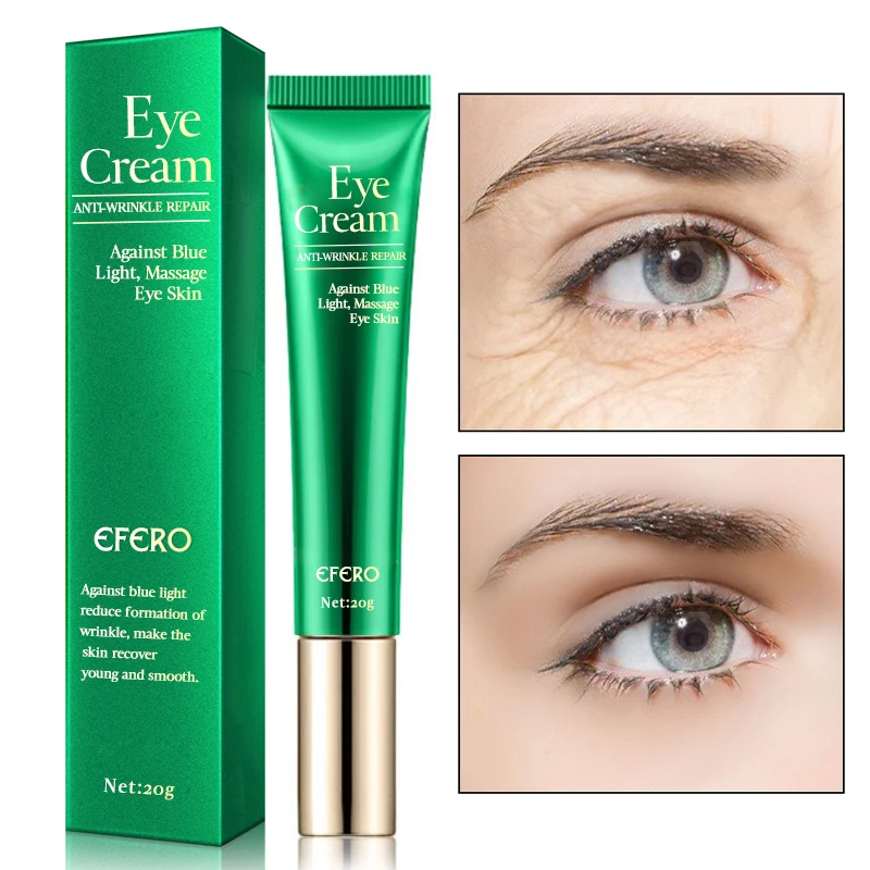 

EFERO Anti-Wrinkle Repair Eye Cream Anti Aging Against Blue Light Remove Dark Circles Eye Bags Anti-puffiness Skin Care