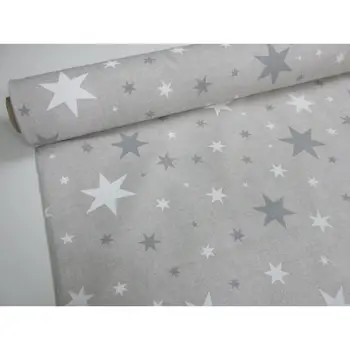 

PRINTED CANVAS Ref. GRAY STAR 2,45 MTS x width 2,80 m