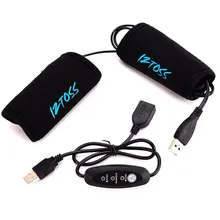 1 пара мотоциклетных нагревательных ручек USB Электрический горячий нагреватель ручек с переключателем контроля температуры мотоциклетные зимние принадлежности