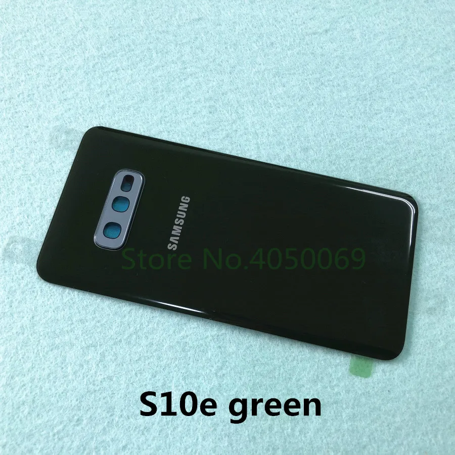 Чехол для SAMSUNG Galaxy S10 Plus S10+ G9750 S10 G9730 S10e G970 со стеклянной задней батареей, чехол для ремонта задней двери