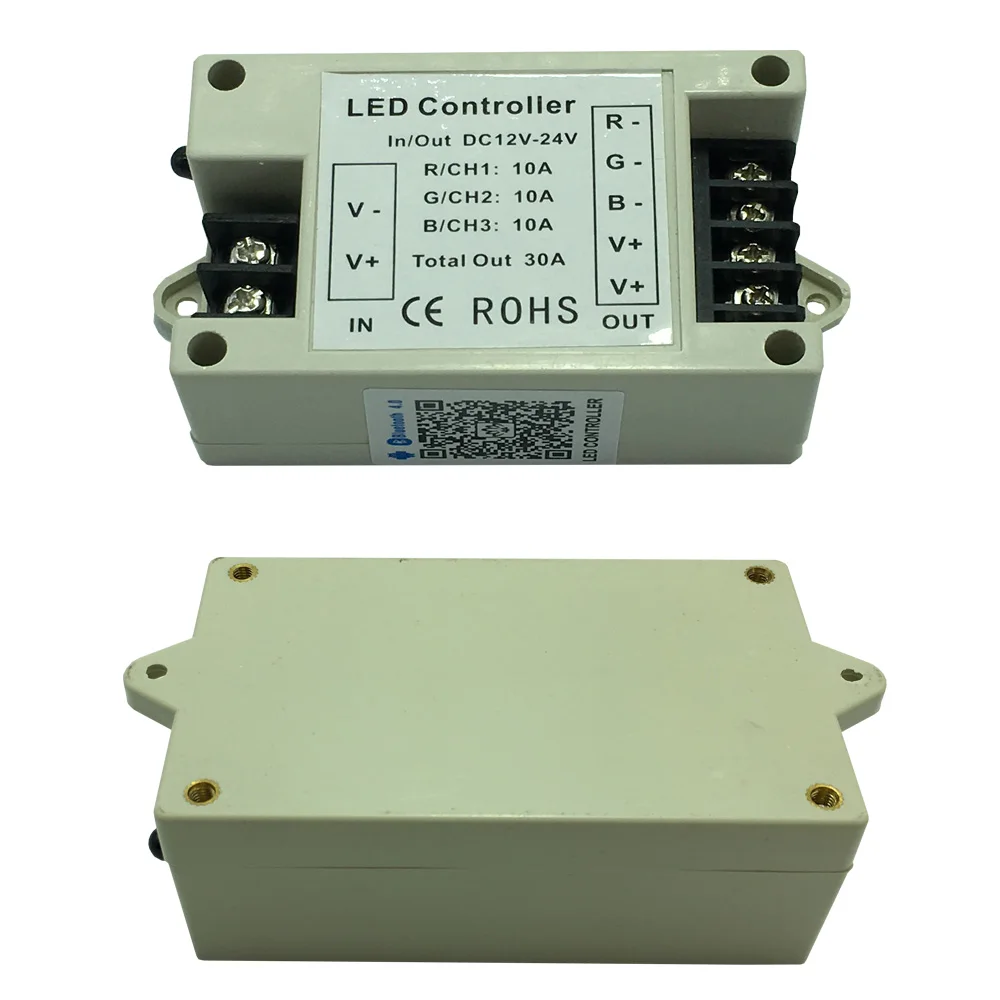 Bluetooth-контроллер RGB DC12V-24V с пультом дистанционного управления