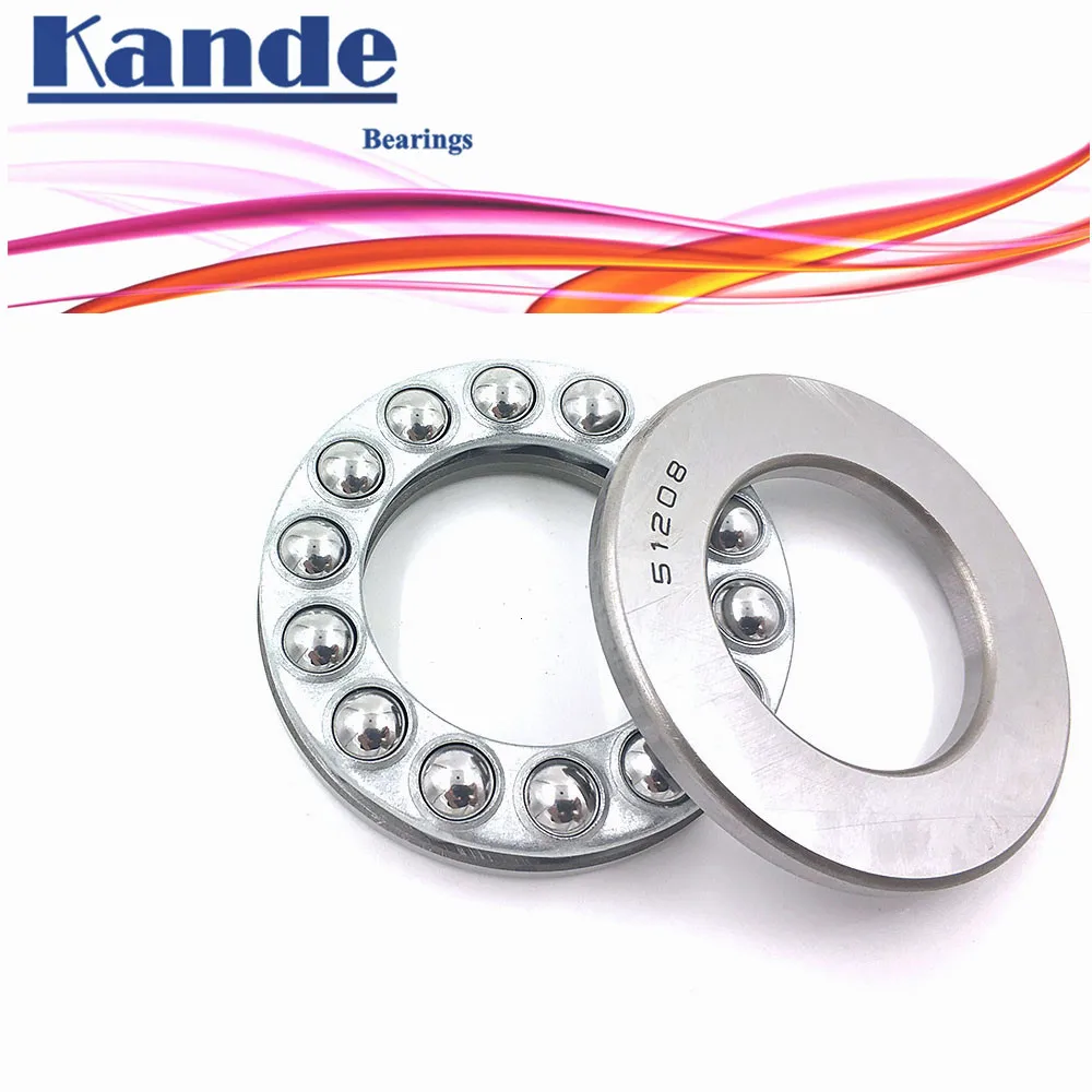 Kande 51211 51212 51213 51214 51215 1 шт. ABEC-1 подшипника квартиру упорный шариковый подшипник осевого подшипника 55x90x25 60x95x26