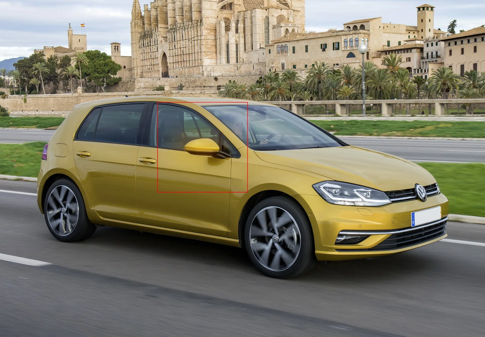 Для VW Golf MK7 GTI R Touran Динамический светодиодный боковое зеркало индикатор сигнала поворота светильник
