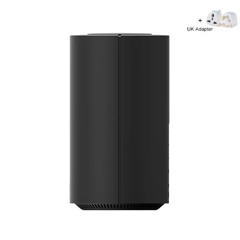 Xiaomi mi маршрутизатор AC2100 двухчастотный WiFi 128MB 2,4 GHz 5GHz 360 ° покрытие двухъядерный процессор игра Дистанционное управление приложение для mi home - Цвет: Add UK Adapter