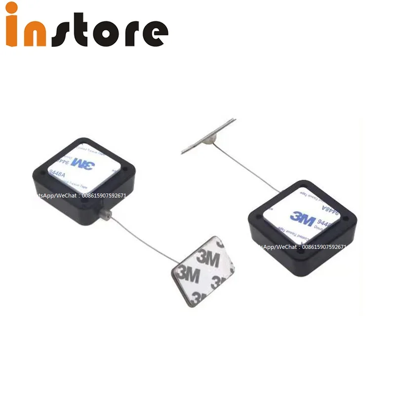 50 Telescopic Anti-Theft Cable Box Wire Rope Puller Automatic Line Box Wire Rope Puller Anti-Theft Chain Button