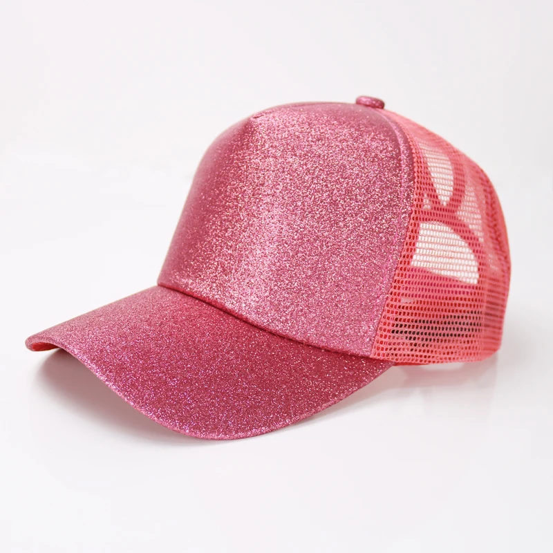 Уличная бейсболки женские Ban Snapback, летние сетчатые шляпы, Повседневная Спортивная Кепка с блестками, Прямая, шапка, хип-хоп кепка - Цвет: A-5