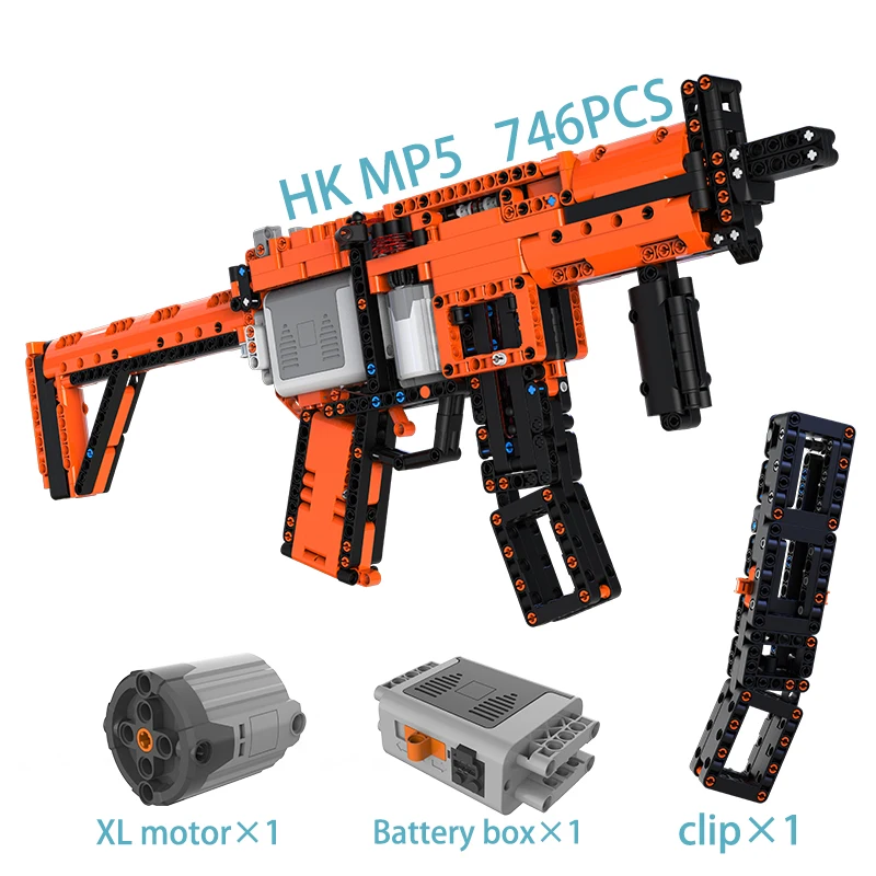  AWP Revolver GUN SWAT PUBG Technic Military Army Model Building Blocks Brick Weapon compatible with