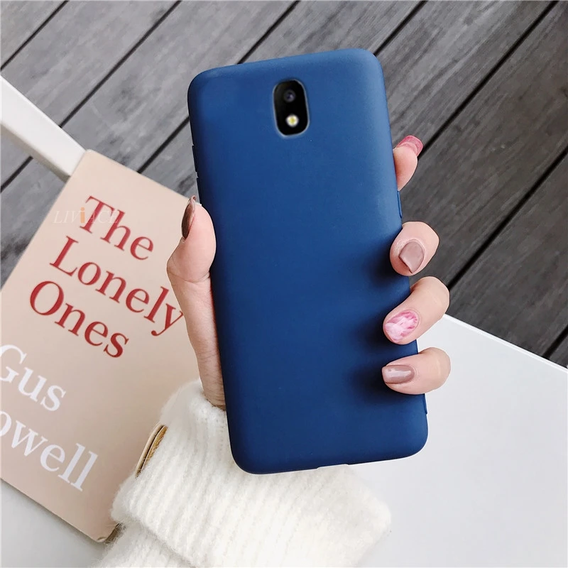 cute samsung cases Kẹo Dẻo Silicone Ốp Lưng Điện Thoại Samsung Galaxy J6 J8 Plus A6 A8 A7 A5 J2 J3 J5 J7 J4 plus 2018 Pro 2017 2016 Mềm Tpu Bao samsung silicone case