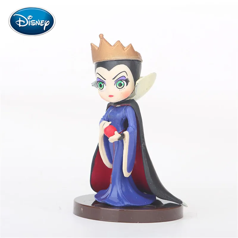 Disney toy dolls 3pcs/set bad queen Curilla/Ursula/black witch ornaments baking cake decoration PVC classic children's dolls