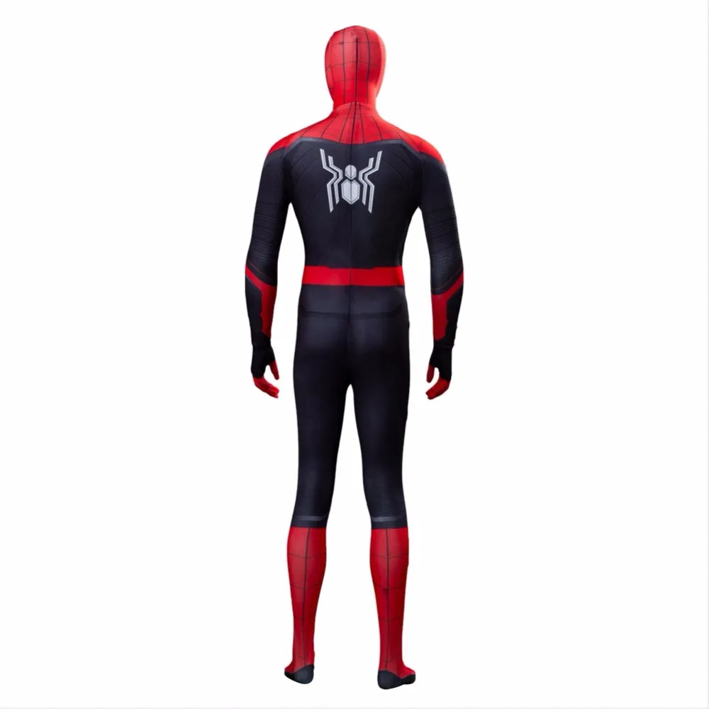 Человек-паук, вдали от дома, Питер Паркер, карнавальный костюм, костюм Человека-паука, боевой костюм, костюм Человека-паука на Хэллоуин, костюм Человека-паука для взрослых, мужчин и мальчиков