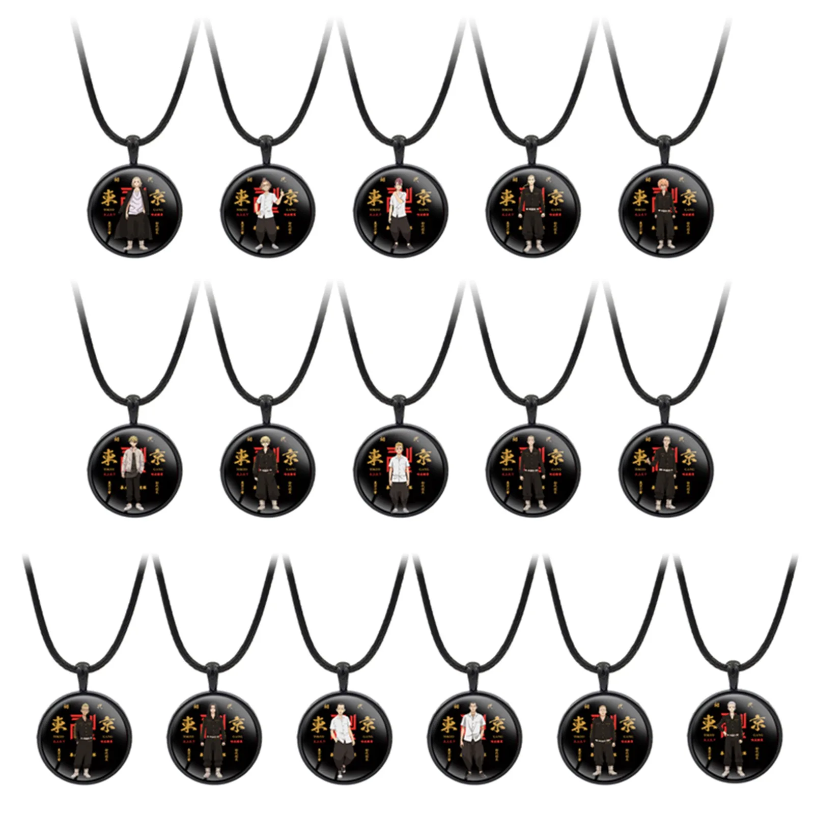 New Anime Tokyo Revengers Necklace Fashion Rope Necklaces For Men Women Cosplay Jewelry Gift Fans Collection