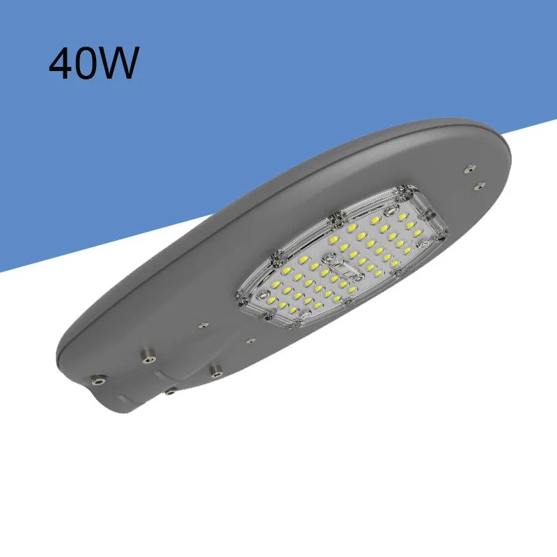 12v или AC90-265V классический овальный тип Простая установка 40 Вт светодиодный уличный светильник SMD3030