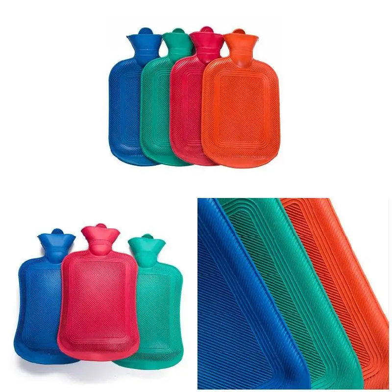 Rubber Hot Water Bag Hand Warming Water Bottles Winter Thermal Sack