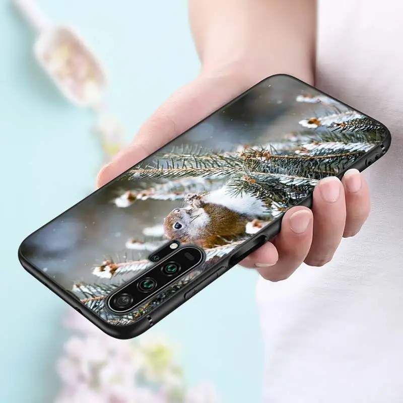 Style 03 Черный силиконовый чехол пейзаж зимний светильник снег для huawei Honor 10i 9X8X20 10 9 Lite 8 8A 7A 7C Pro Lite чехол для телефона - Цвет: Style 03