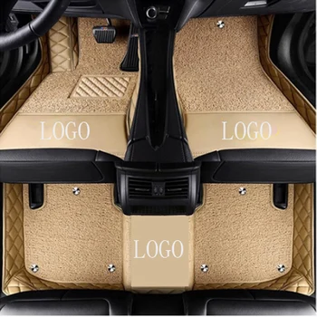 

Custom leather car floor mat For hyundai tucson ix35 elantra terracan accent azera lantra car accessories arpet rugs all we