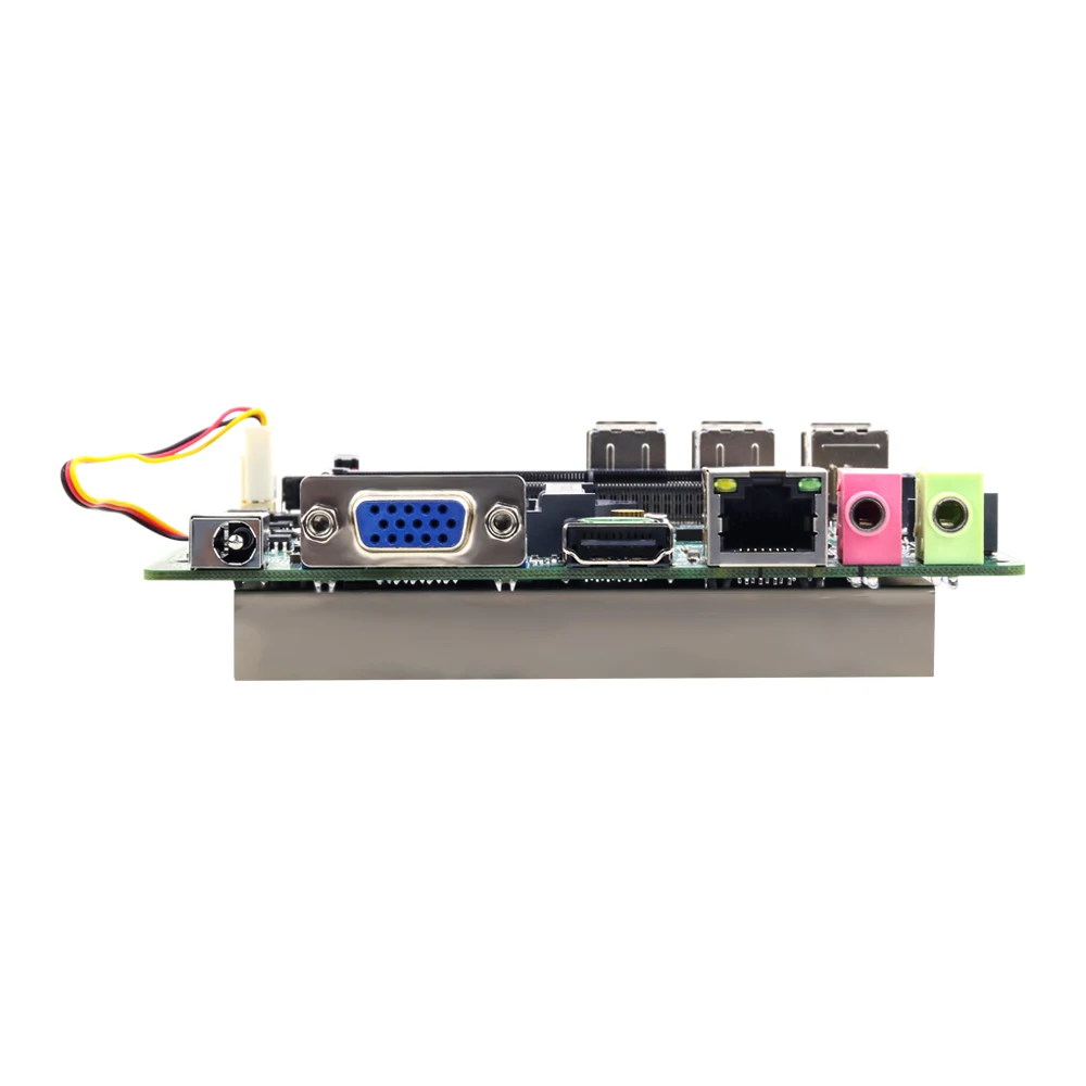 Intel Core i7-7500U Мини ПК материнская плата 4* USB3.0 2* USB2.0 VGA HDMI Mini PCIE WiFi Bluetooth mSATA SATA DDR3L Gigabit LAN 12 В 5A