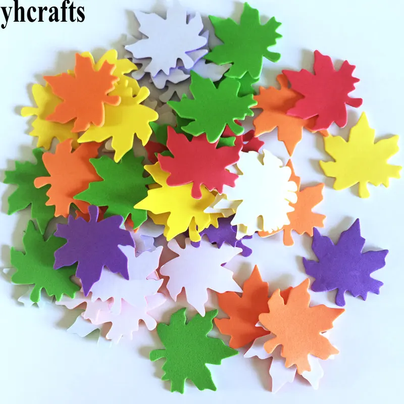 50PCS maple 1 упаковка/Партия. Набор для скрапбукинга с изображением животных на ферме. Ранние развивающие игрушки для детского сада художественные поделки игрушки ручной работы howework DIY - Цвет: 50PCS maple