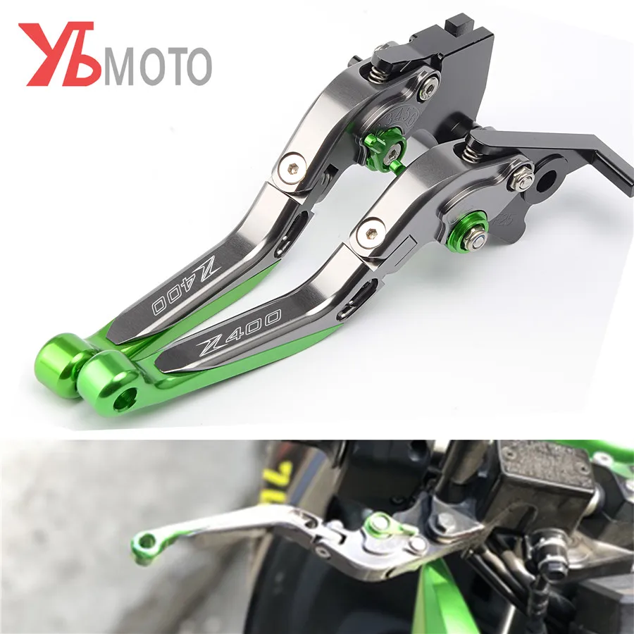 

FOR KAWASAKI z400 z 400 2019-2020 High Quality CNC Motorcycle Accessories Adjustable Folding Extendable Brake Clutch Lever