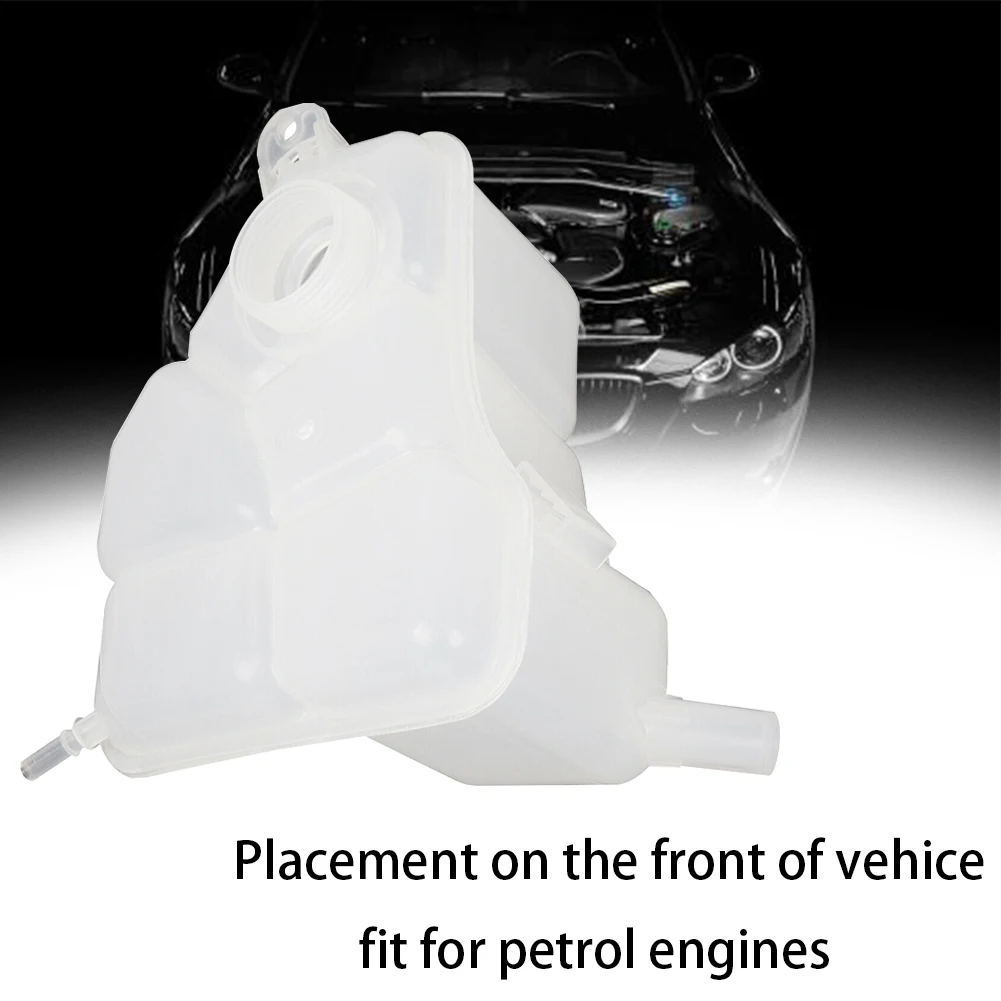 1221362 With Lid Overflow Car Accessory Cleanable Petrol Radiator Reservoir Header Bottle Expansion Coolant Tank For Ford Fiesta