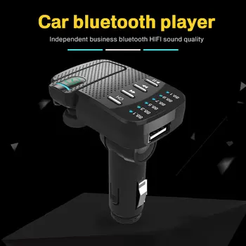 

Vehemo 12-24V 5V/2.1A Cigarette Charger Car Charger Truck Automotive TF Pin MP3 Player Car Bluetooth Mp3 Dual USB AUX Input